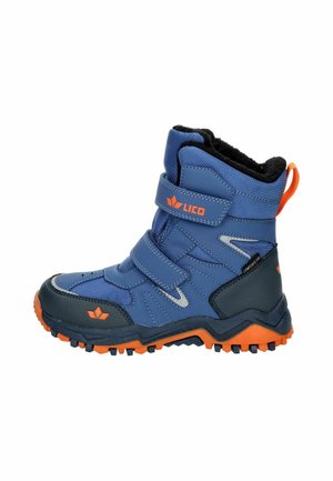 LICO, LICO WINTERBOOT SÖLVE V - Snowboot/Winterstiefel - blau schwarz orange