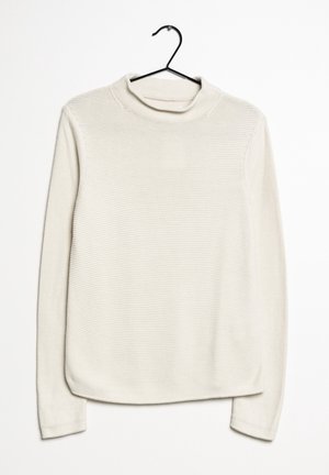 Striktrøje - beige