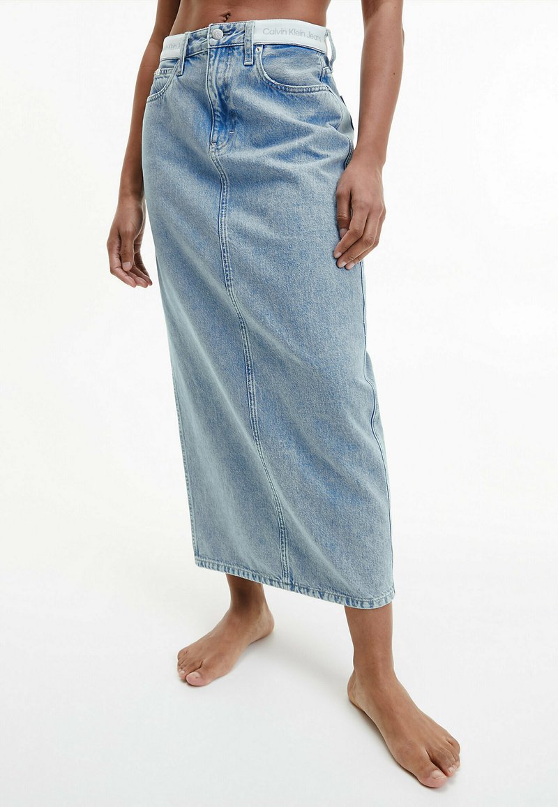 Damen Jeansröcke | Calvin Klein Jeans Maxirockdenim light/selvage denim - WT07342 Damen Jeansröcke | Calvin Klein Jeans Maxirockdenim light/selvage denim - WT07342