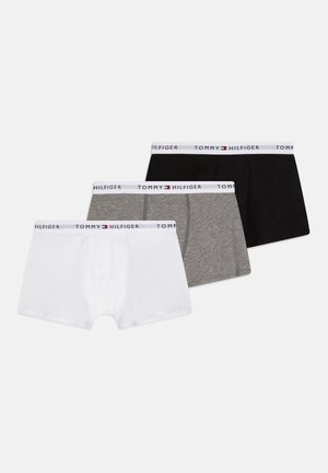 TRUNK 3 PACK - Pants - white/grey heather/black