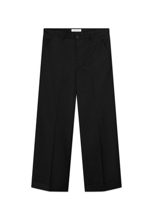 LUCA TROUSERS - Nohavice - black