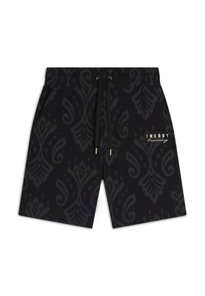 BERMU STAMPA FLOREALE - Pantaloncini sportivi - allover ikat black