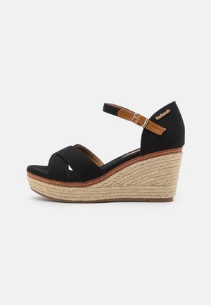 Refresh Sandali con tacco - black