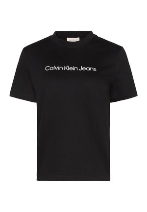 Calvin Klein Jeans, LOGO CLASSIC TEE - T-shirts print - black