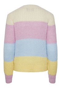 Pieces PCNAOMI O NECK  - Strikkegenser - pala/angel falls/pale banana