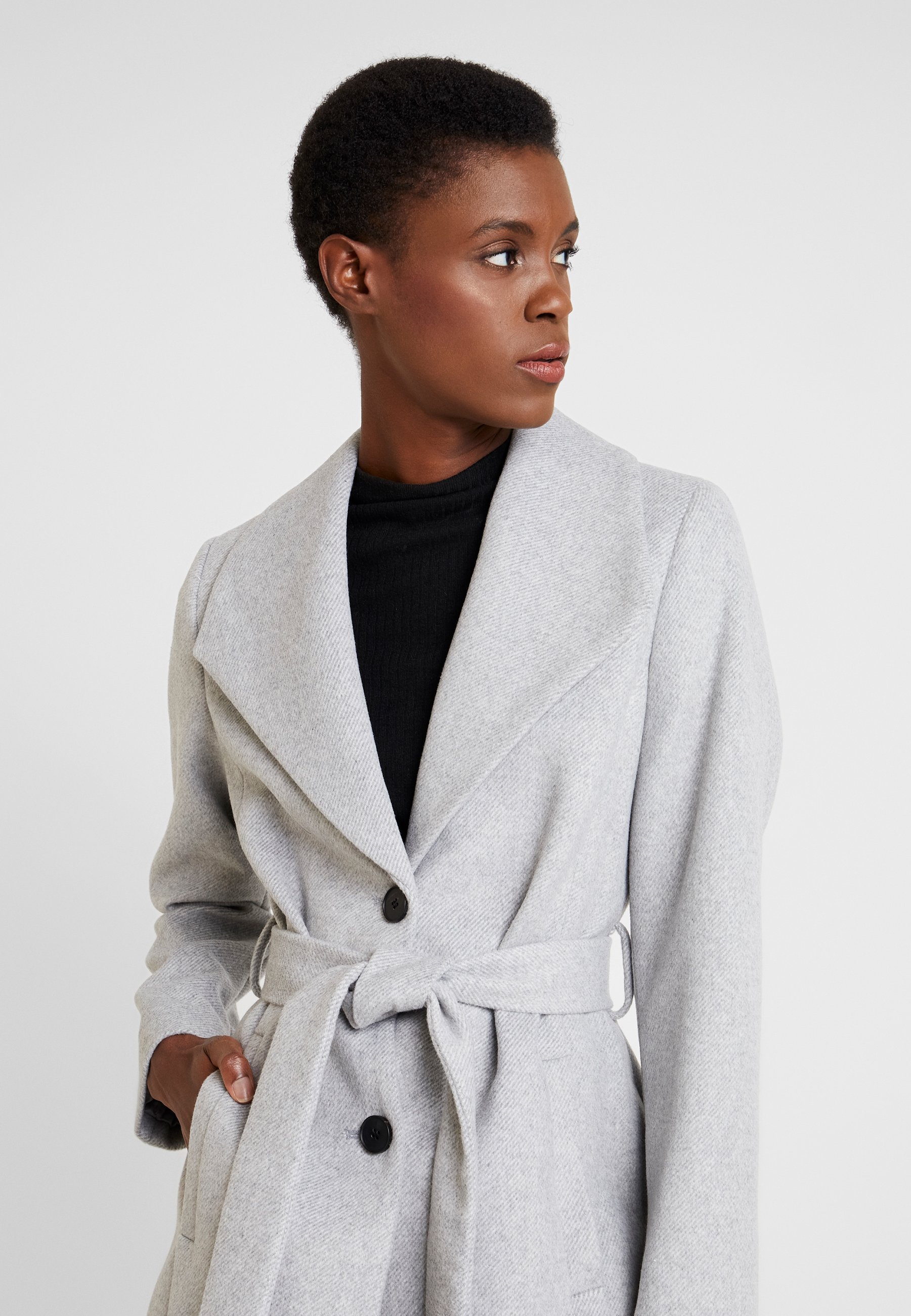 Esprit Collection COAT Kåpe frakk light grey 5 Esprit Kåpe frakk light grey Zalando.no