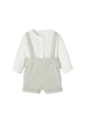 FESTLICHES -SET:  MIT TRÄGERN - Dungarees - salbeigrün