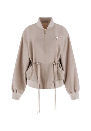 Guess LOGO - Bomber Jacket - beige