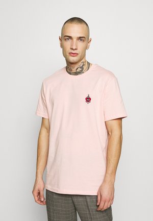 Jednoduché triko - pink