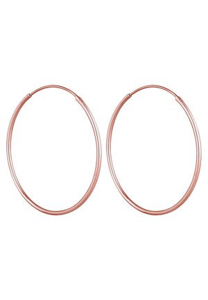BASIC HOOPS - Øreringe - rose gold-coloured
