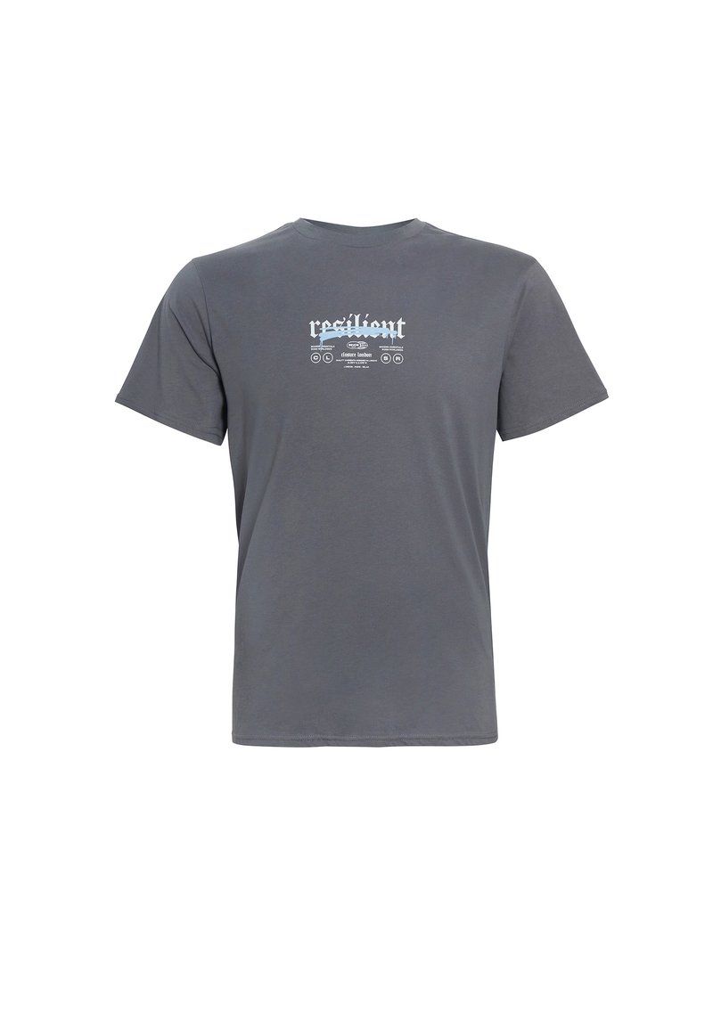 CLOSURE London T-shirt print blauwgrijs