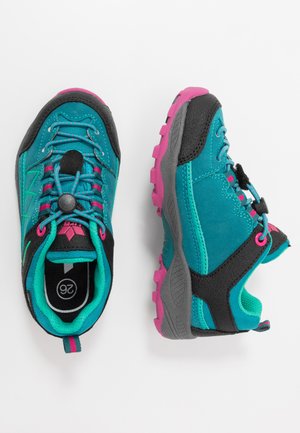 GRIFFIN - Trainers - petrol/schwarz/pink