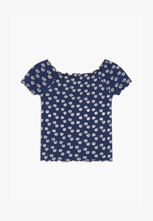 TEEN GIRL DAISY - T-shirt con stampa - dunkelblau