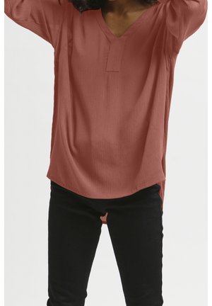 Bluse - brown