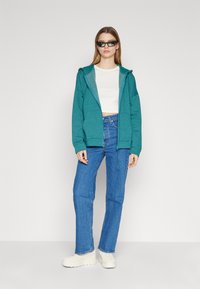 Even&Odd Sweatjakke - mottled teal