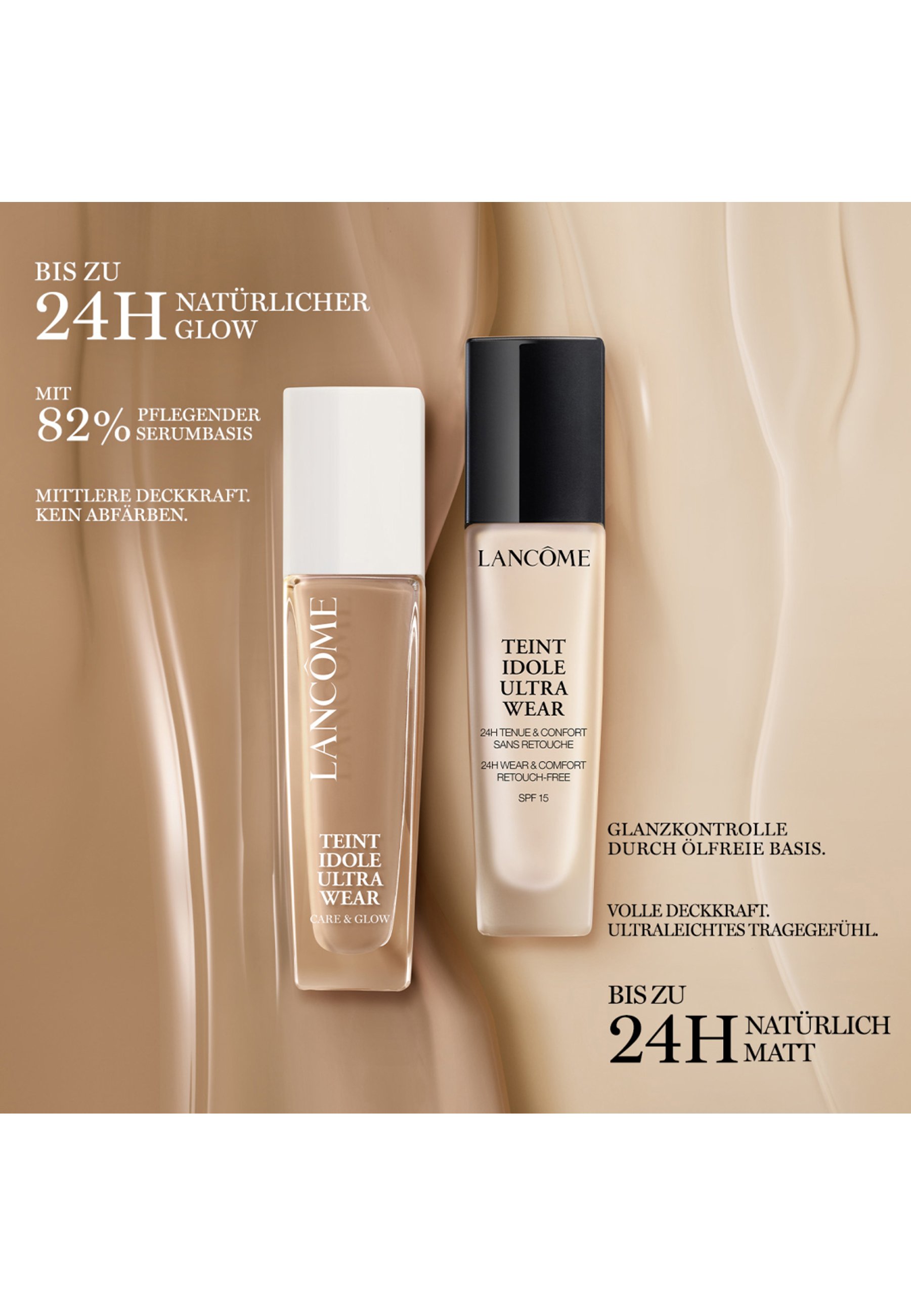 LANCÔME TEINT IDOLE ULTRA WEAR CARE & GLOW - Foundation - beige