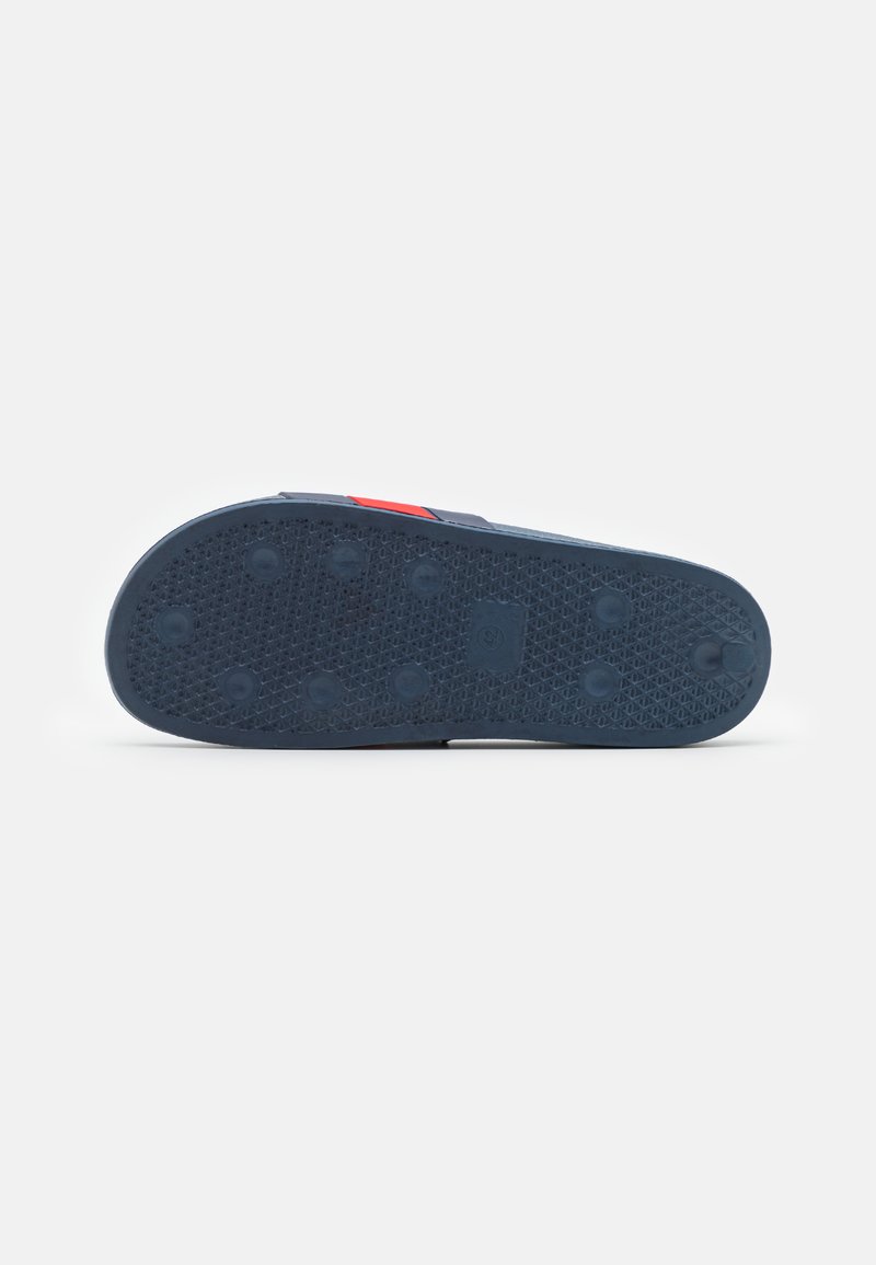 Herren Sandalen | Pier One Pantolette flach dark blue/dunkelblau - WM31391 Herren Sandalen | Pier One Pantolette flach dark blue/dunkelblau - WM31391