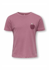 ONLY MINI KMGCANDY - Μπλουζάκι με στάμπα - heather rose