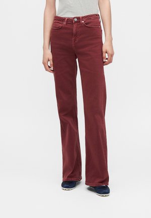 Pepe Jeans, FLARE WILLA - Дънки с широк крачол - crushed berry red