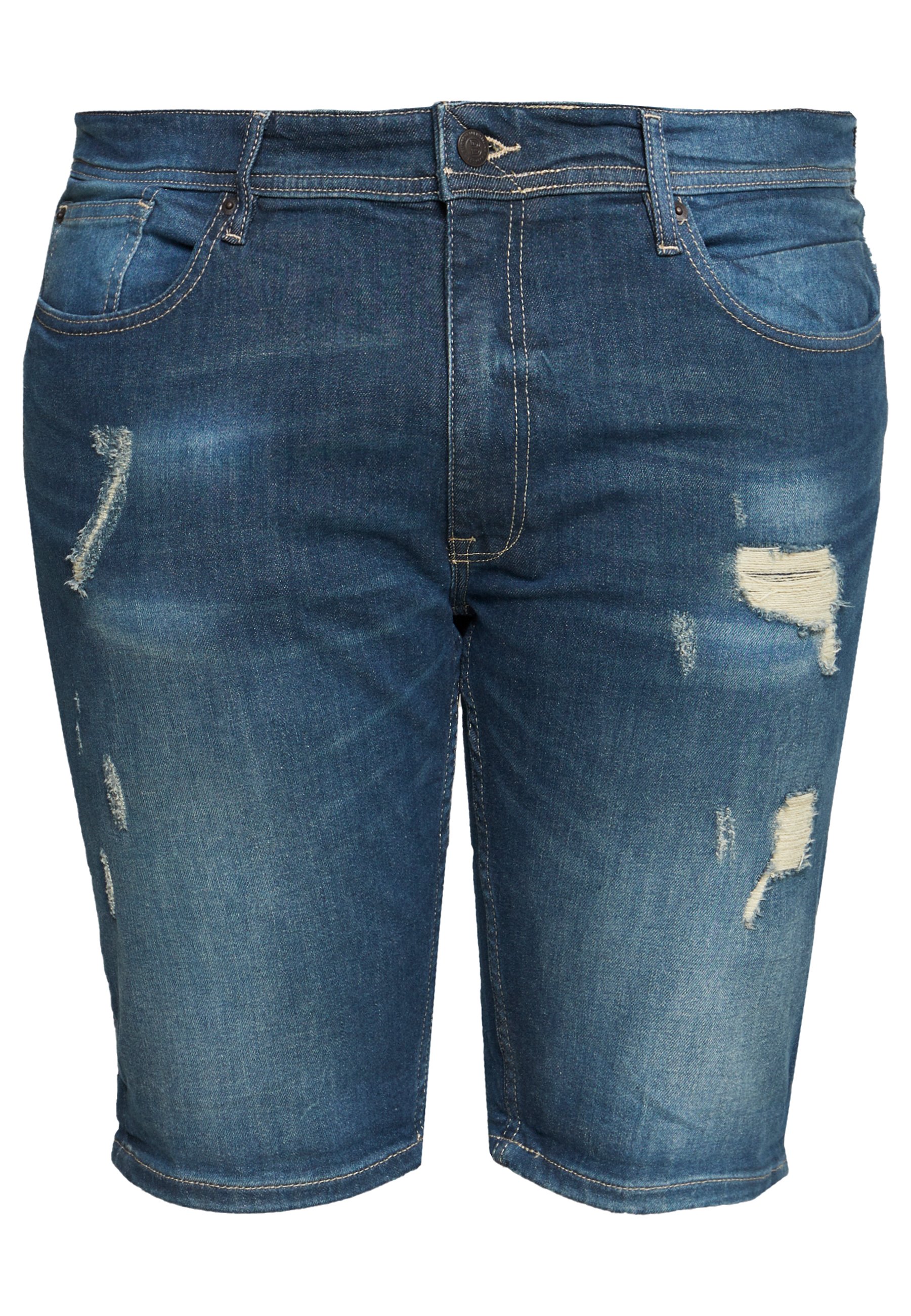 Burton Menswear London BIG CAST Jeansshorts blue Burton Menswear London Jeansshorts - blue