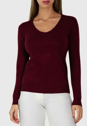 Pullover - bordeaux