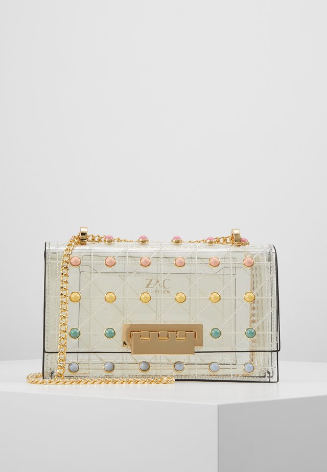 EARTHETTE CHAIN SHOULDER PEARL LADY RAINBOW - Torebka - clear