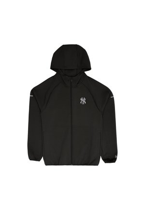 New Era, NEW YORK YANKEES  CORE PLUS HOODIE - Felpa con zip - black
