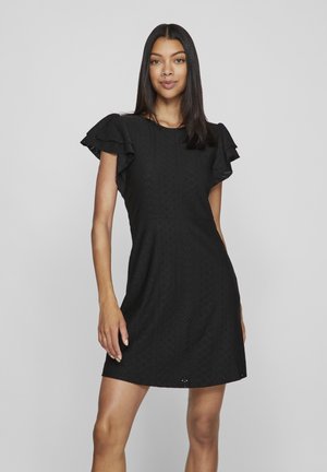 VIMUNI DRESS - Jerseyjurk - black