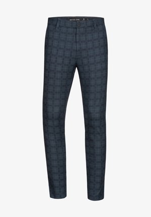 INDICODE JEANS, SUPER STRETCH RODEKRO - Chino - navy check