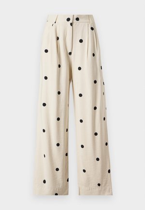Abercrombie & Fitch, Wide Leg - white/black