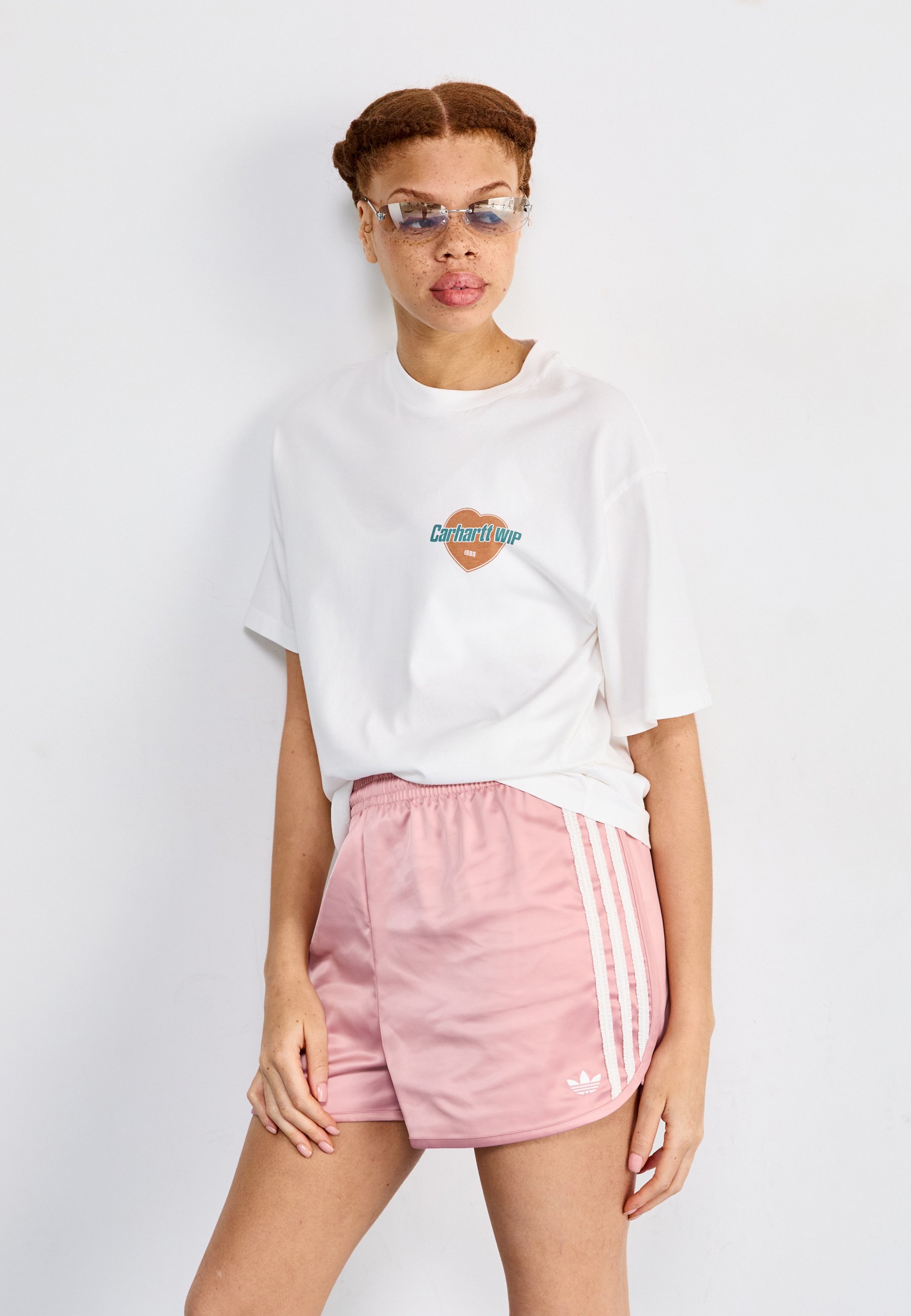 新作人気フリル【ADIDAS】Originals Ruffle Shorts★3色★正規品 adidas RUFFLE SHORTS / アディダス サテン ショーツ ラッフル