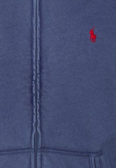 Polo Ralph Lauren SPA TERRY FULL ZIP HOODIE - Camisola com fecho - light navy