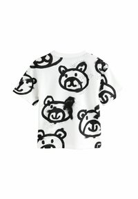 Unselected, white graffiti bear