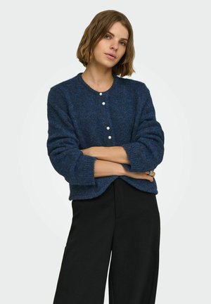 ONLY, CARDIGAN ONLZAGGIE CARDIGAN - Gilet - night sky