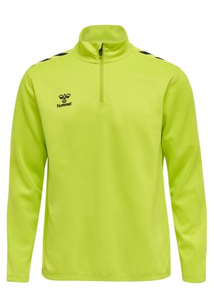 CORE HALF ZIP  - Sweatshirt - lime popsicle