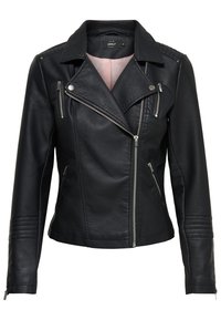 ONLGEMMA BIKER  - Imitatieleren jas - black