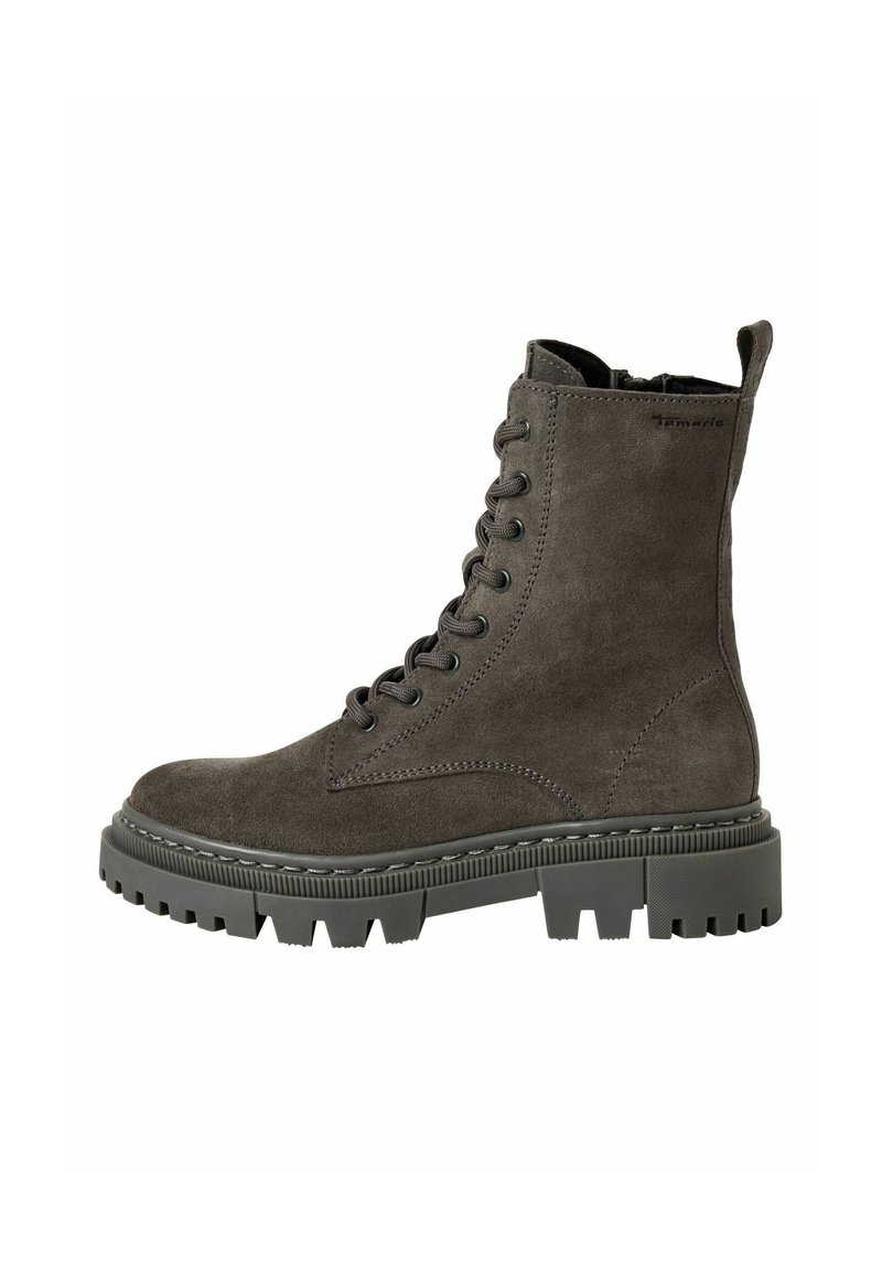 Tamaris Platform ankle boots - anthracite