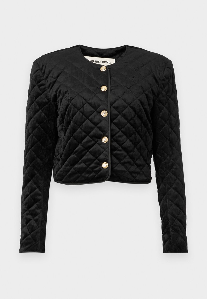 DESIGNERS REMIX Jas zwart DESIGNERS REMIX Jas zwart