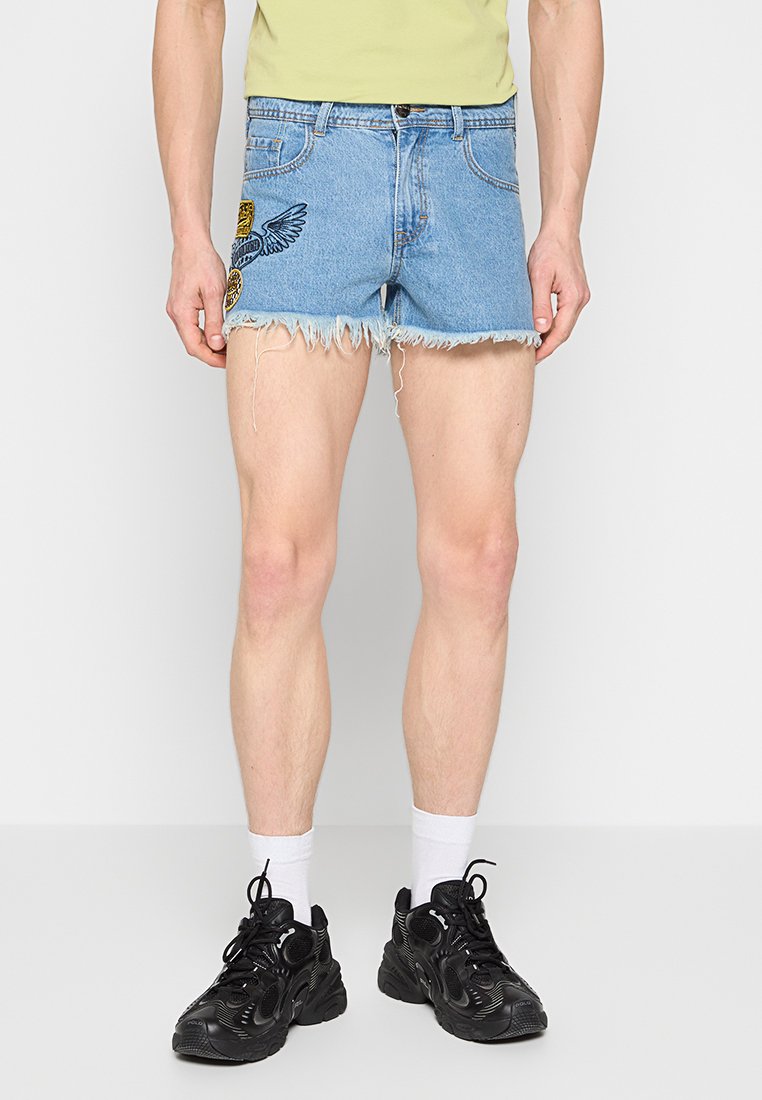 Von Dutch Jeansshort blauw Von Dutch Jeansshort blauw