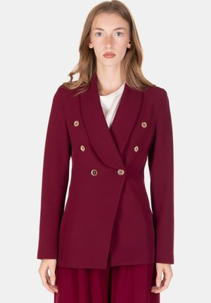 GIACCA - Blazer - bordeaux