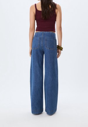 Flared jeans - royal blue