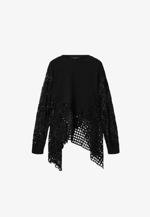 AllSaints, MALORIE LS TOP - Pitkähihainen paita - black