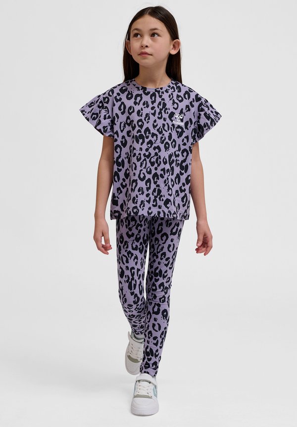 T-Shirt print - lavender gray