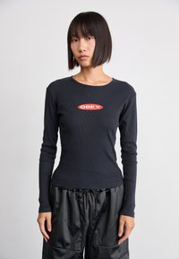 Obey Clothing OVAL - Ilgarankovis viršutinės dalies drabužis - black