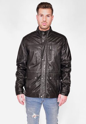 JCC Leren jas - black