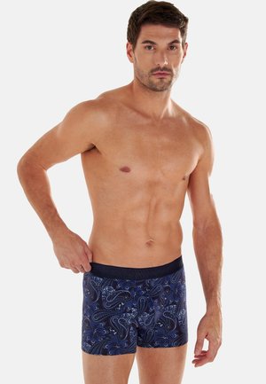 HOM, HOM 2 PACK - Kurze Boxershorts - navy print