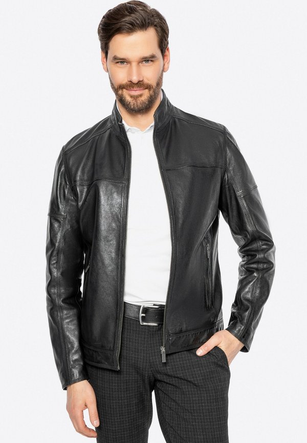 Lederjacke