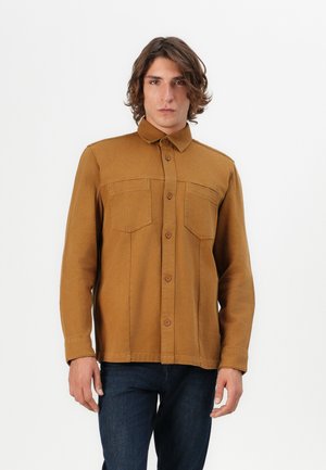 TOM TAILOR Shirt - deep cognac