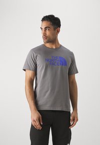 The North Face - EASY TEE - T-shirt med print - smoked pearl Miniatyrbild 1