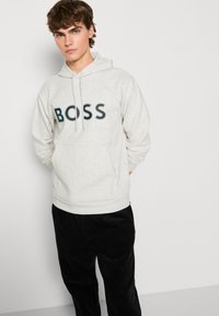 BOSS SOODY  - Sweat à capuche - light/pastel grey